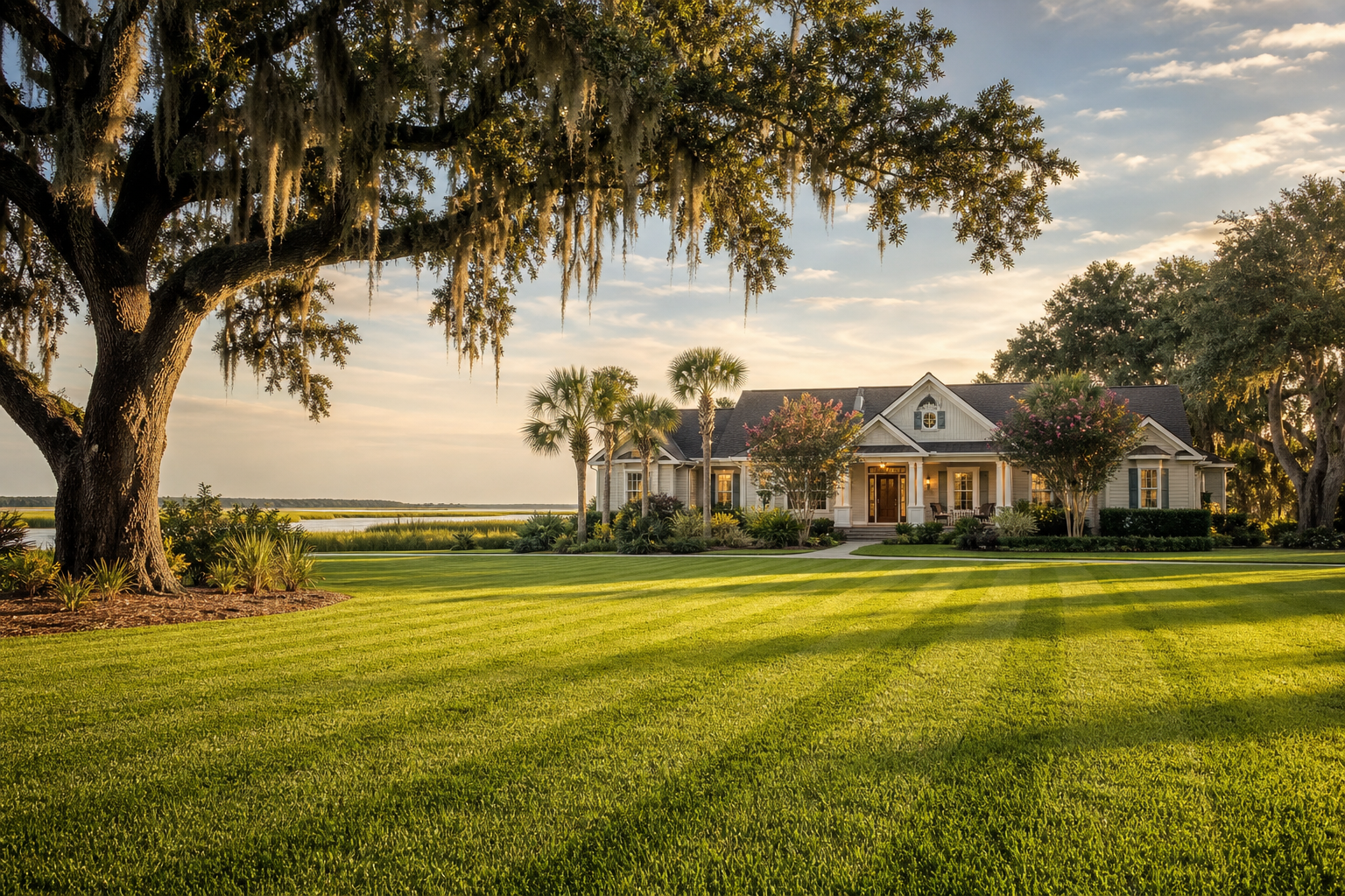 James Island lawn maintenance—weekly programs for Folly Road, Camp Road, and marsh-adjacent Lowcountry lots.